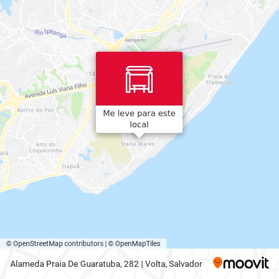 Alameda Praia De Guaratuba, 282 | Volta mapa