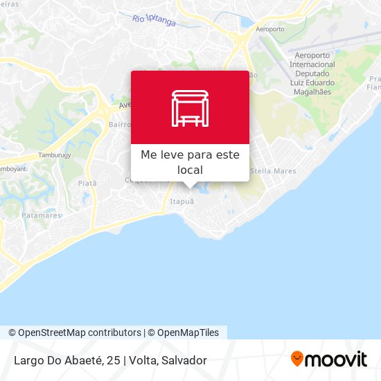 Largo Do Abaeté, 25 | Volta mapa