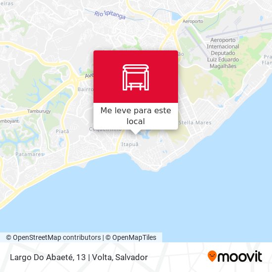 Largo Do Abaeté, 13 | Volta mapa