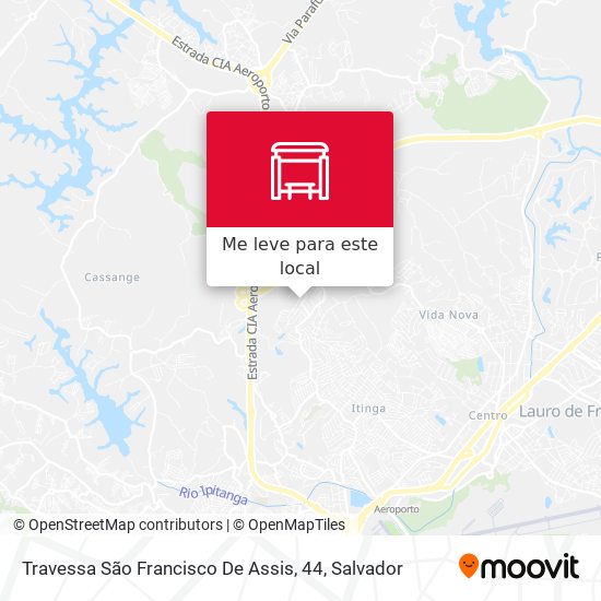 Travessa São Francisco De Assis, 44 mapa