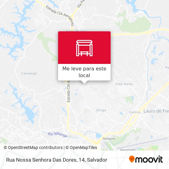 Rua Nossa Senhora Das Dores, 14 mapa