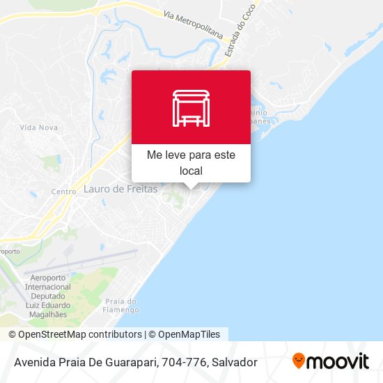 Avenida Praia De Guarapari, 704-776 mapa