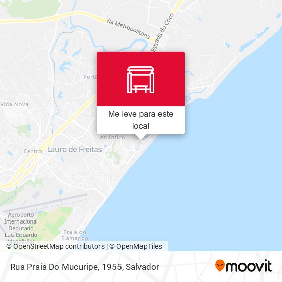 Rua Praia Do Mucuripe, 1955 mapa