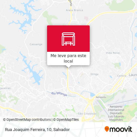 Rua Joaquim Ferreira, 10 mapa