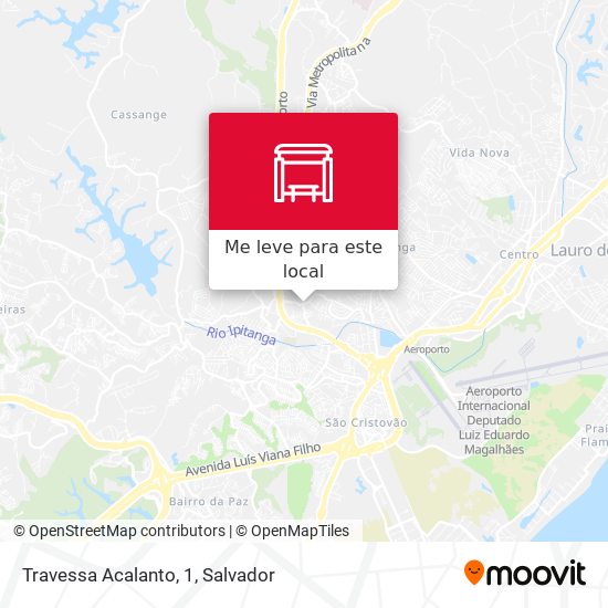 Travessa Acalanto, 1 mapa