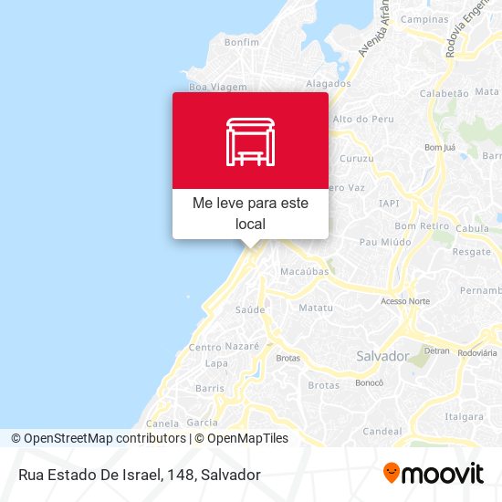 Rua Estado De Israel, 148 mapa