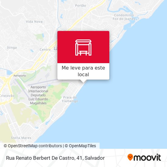 Rua Renato Berbert De Castro, 41 mapa