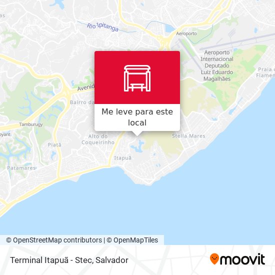 Terminal Itapuã - Stec mapa