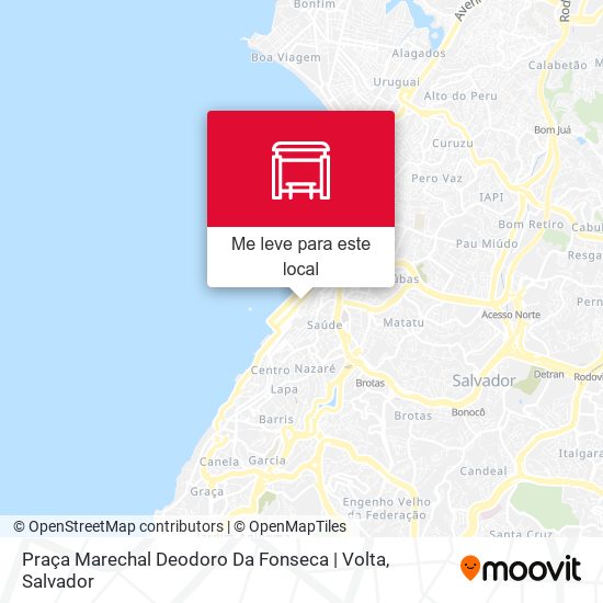 Praça Marechal Deodoro Da Fonseca | Volta mapa