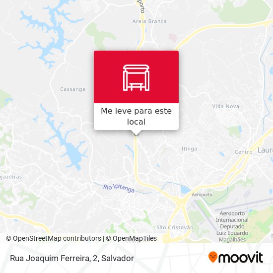 Rua Joaquim Ferreira, 2 mapa