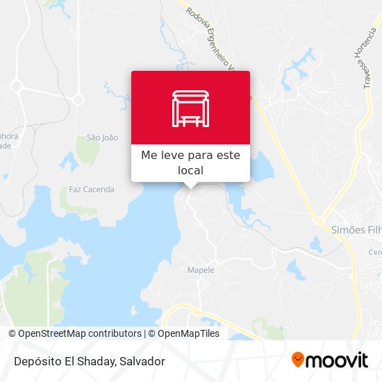 Depósito El Shaday mapa