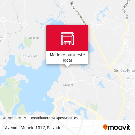 Avenida Mapele 1377 mapa
