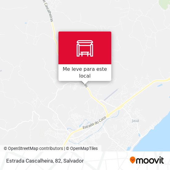 Estrada Cascalheira, 82 mapa
