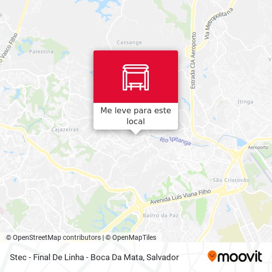 Stec - Final De Linha - Boca Da Mata mapa