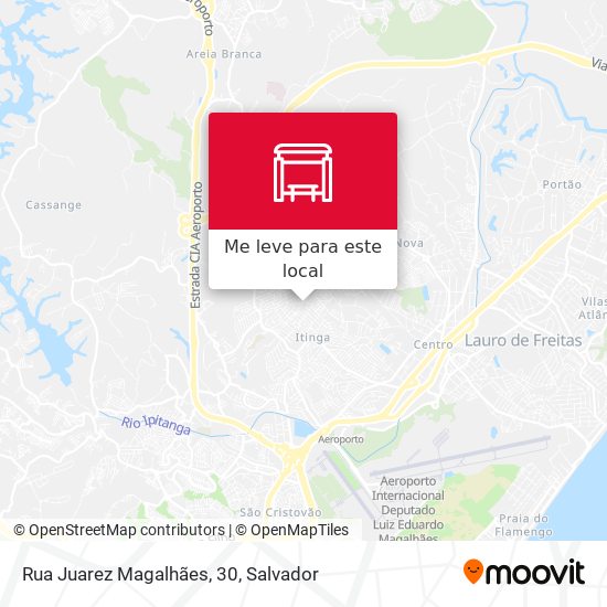 Rua Juarez Magalhães, 30 mapa