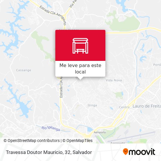 Travessa Doutor Mauricio, 32 mapa