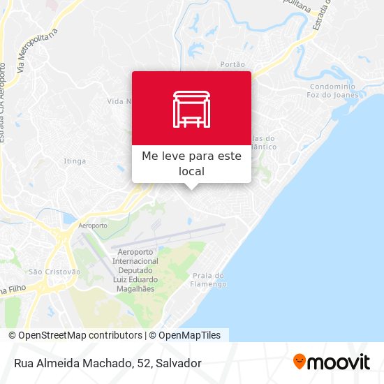 Rua Almeida Machado, 52 mapa
