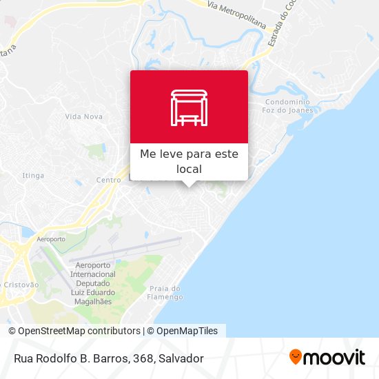 Rua Rodolfo B. Barros, 368 mapa