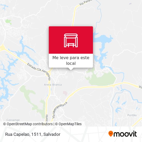 Rua Capelao, 1511 mapa