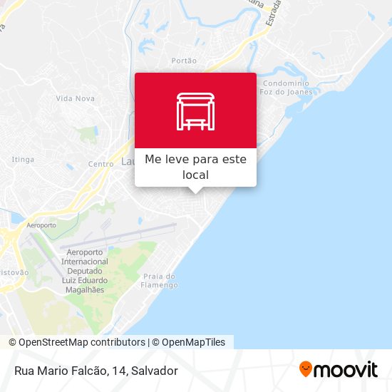 Rua Mario Falcão, 14 mapa