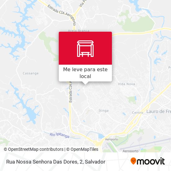 Rua Nossa Senhora Das Dores, 2 mapa