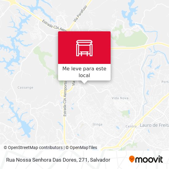 Rua Nossa Senhora Das Dores, 271 mapa