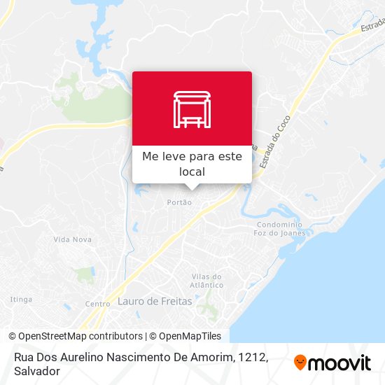 Rua Dos Aurelino Nascimento De Amorim, 1212 mapa