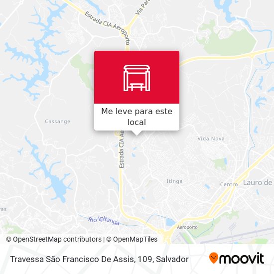 Travessa São Francisco De Assis, 109 mapa