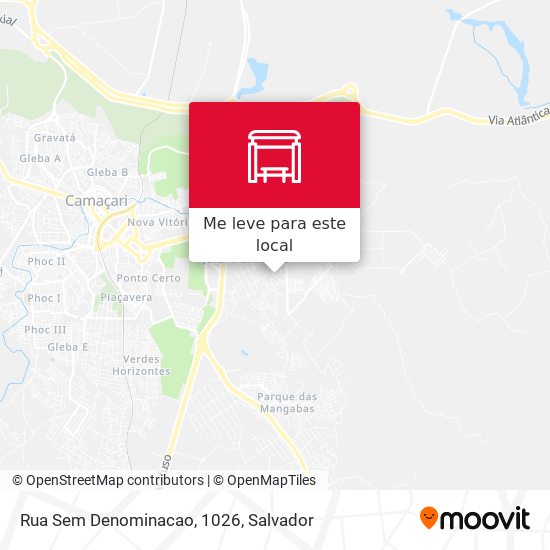 Rua Sem Denominacao, 1026 mapa