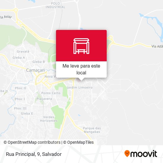 Rua Principal, 9 mapa