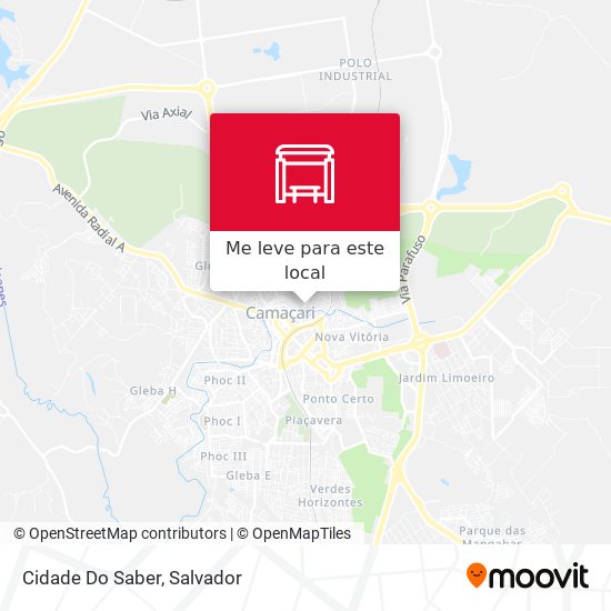 Cidade Do Saber mapa