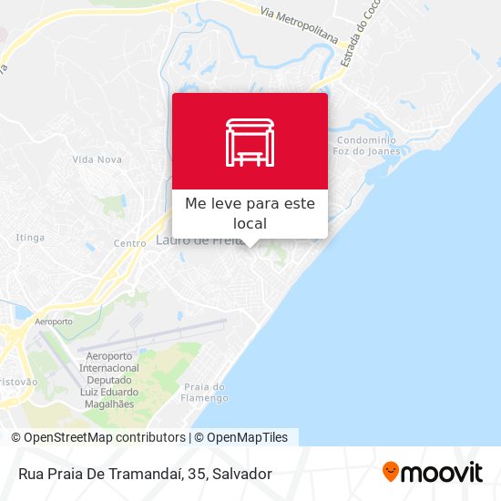 Rua Praia De Tramandaí, 35 mapa