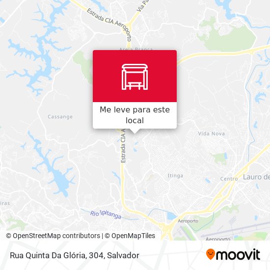 Rua Quinta Da Glória, 304 mapa