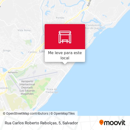 Rua Carlos Roberto Rebolças, 5 mapa