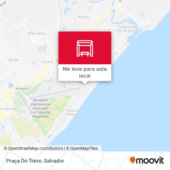 Praça Do Trevo mapa
