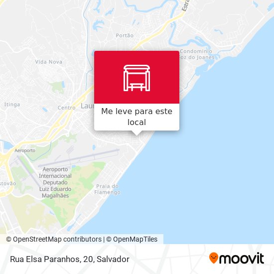 Rua Elsa Paranhos, 20 mapa