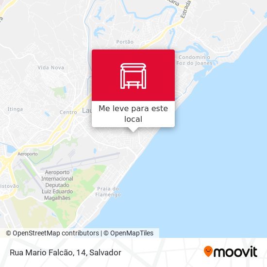 Rua Mario Falcão, 14 mapa