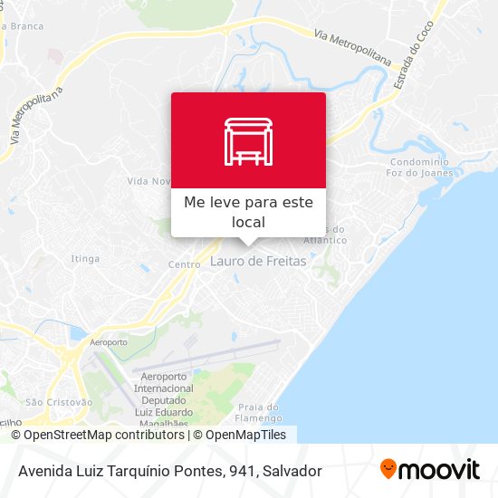 Avenida Luiz Tarquínio Pontes, 941 mapa