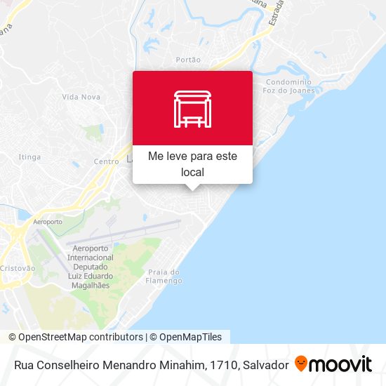 Rua Conselheiro Menandro Minahim, 1710 mapa