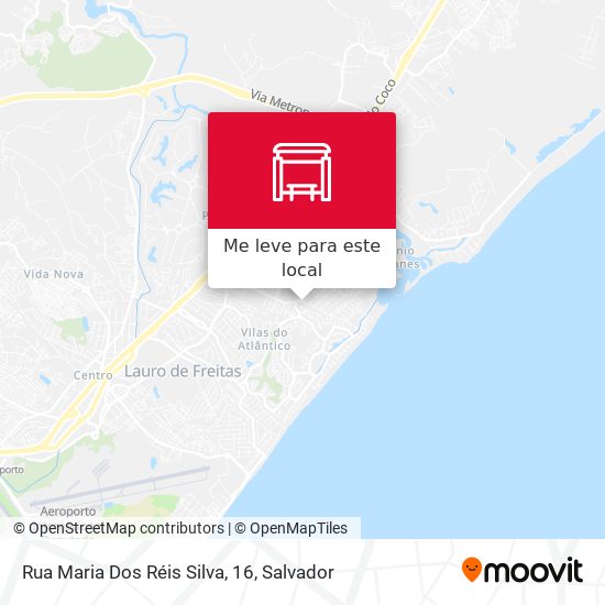 Rua Maria Dos Réis Silva, 16 mapa