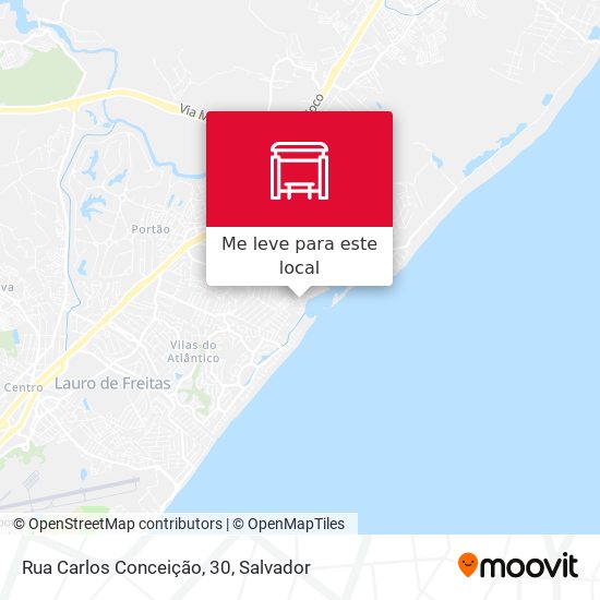 Rua Carlos Conceição, 30 mapa