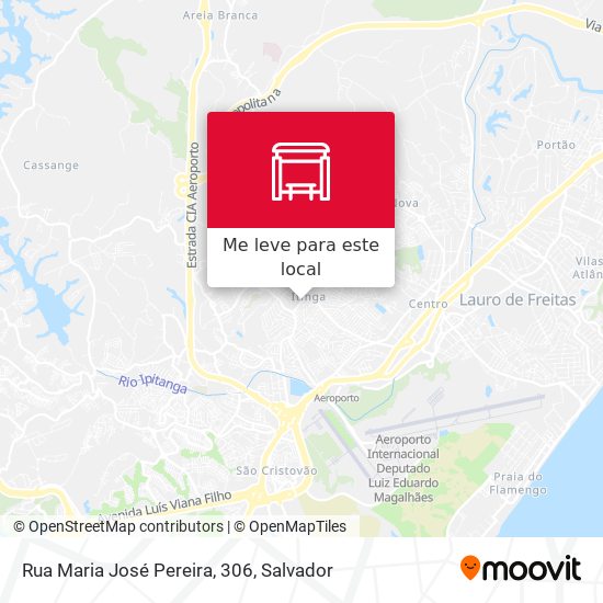 Rua Maria José Pereira, 306 mapa