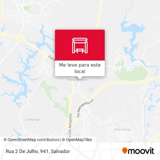 Rua 2 De Julho, 941 mapa