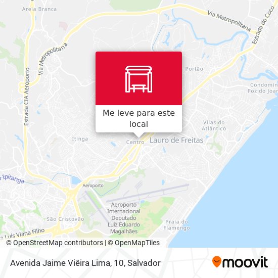 Avenida Jaime Viêira Lima, 10 mapa