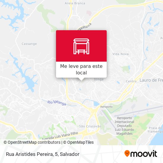 Rua Aristides Pereira, 5 mapa