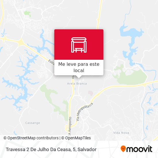 Travessa 2 De Julho Da Ceasa, 5 mapa