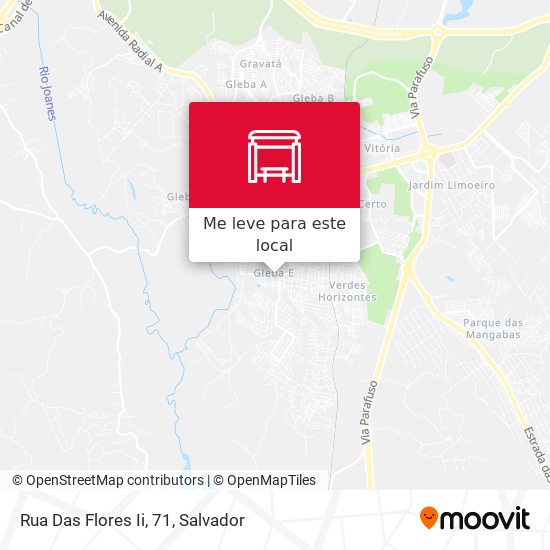 Rua Das Flores Ii, 71 mapa