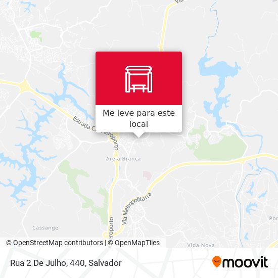 Rua 2 De Julho, 440 mapa