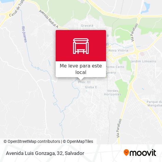 Avenida Luis Gonzaga, 32 mapa
