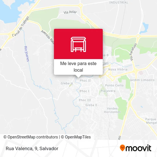 Rua Valenca, 9 mapa